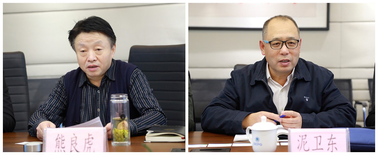 熊良虎会见中建材（北京）3868la银河总站公司董事长泥卫东